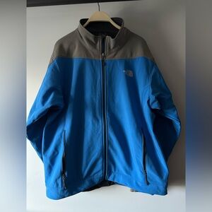 Men’s North Face Blue and Grey Jacket